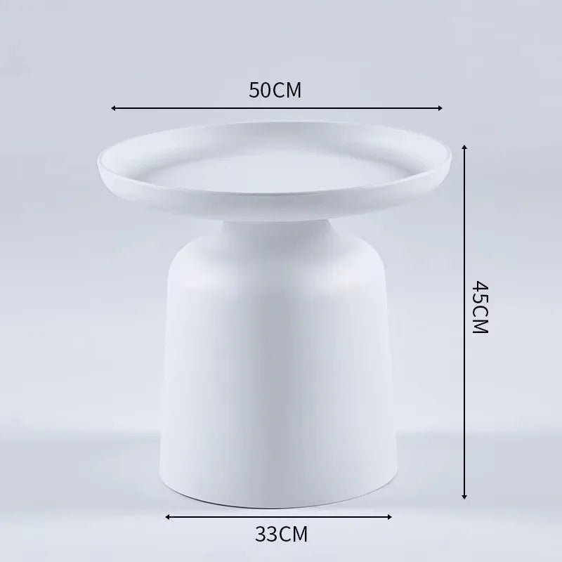 Coffee Table Nordic Living Room Sofa Side Simple Coffee Tables Round Corner Modern Home Small Tea Tables Furniture Mesa Plastic