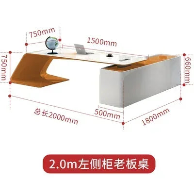 Multifunction Home Furniture Standing Desk Office Desktop Room Study Table Seating Multifunctional Bedroom Auxiliary Computer