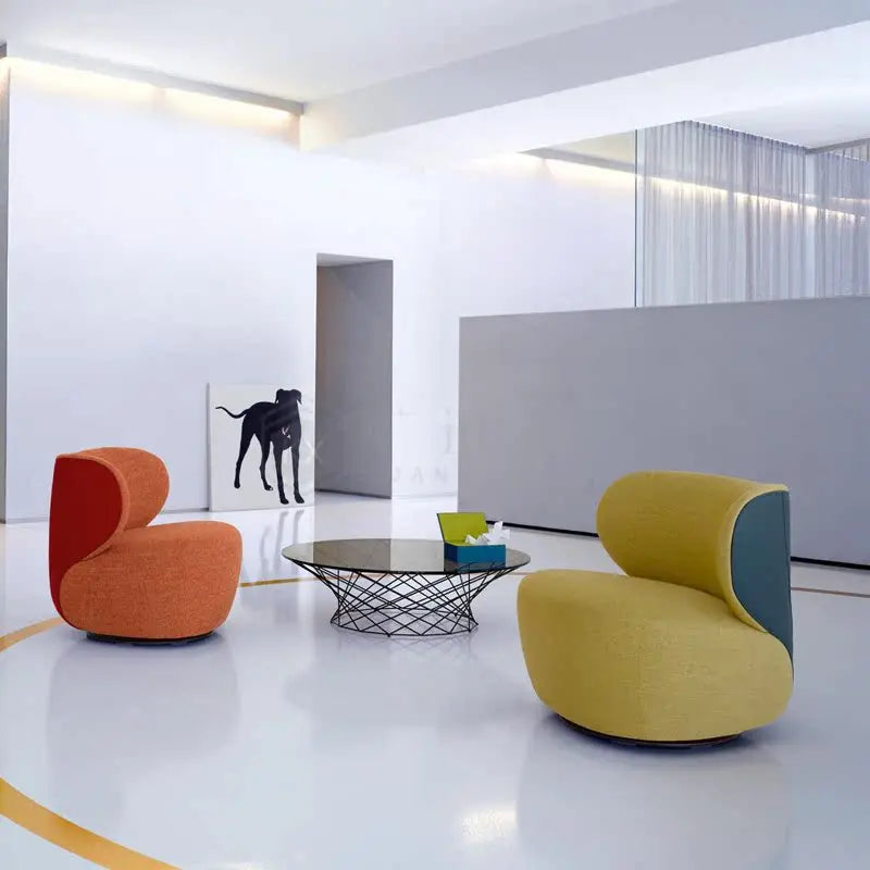 About solid wood special-shaped bedroom balcony leisure single chair fashion, soft decoration club, hair chair