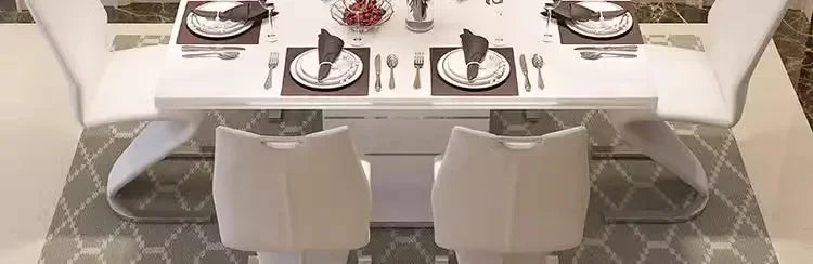 Set Of 2 Luxury Dining Chairs Modern Comfortable Living Room Designer Dining Chairs Aesthetic Beauty Chaise Home Furniture
