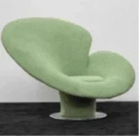 Modern designer special-shaped fiberglass, hotel light luxury art leisure petal single reclinerAA