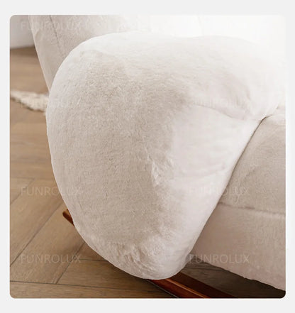 Simple Leisure Chair Great White Rocking Chair Living Room Small Sofa Hotel Club Leisure Chair Study Chair Living Room Chair