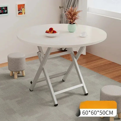 2025 New Folding Table,Indoor Outdoor Heavy Duty Portable Folding Square Woodiness Dining Table ,for Picnic, Party, Camping