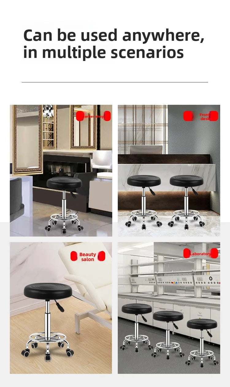 Bar chair swivel chair lift bar chair swivel bar stool haircut chair high stool round stool beauty stool