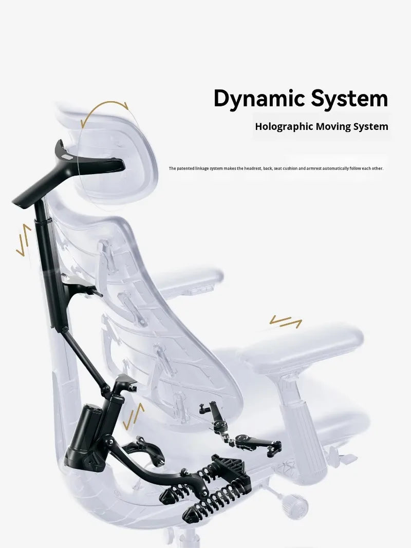 LiberNovo Omni Dynamic Ergonomic Chair Game Chair, Dynamic Ergonomic Chair, Computer Chair with Battery