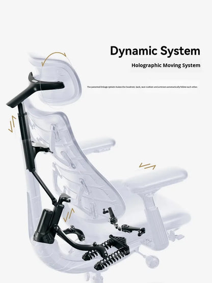 LiberNovo Omni Dynamic Ergonomic Chair Game Chair, Dynamic Ergonomic Chair, Computer Chair with Battery