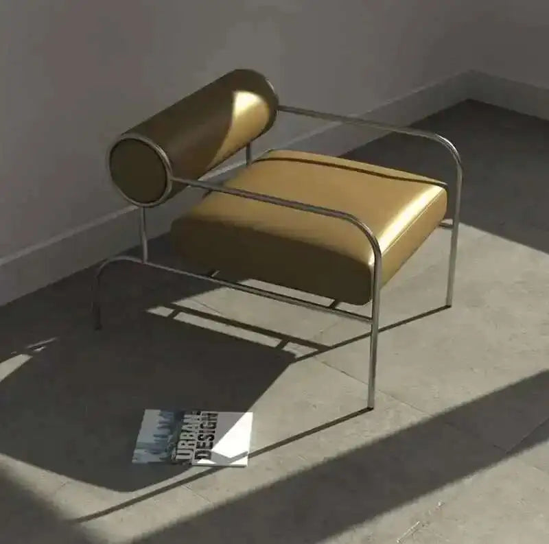 Light Luxury and Comfortable Backrest Dressing Chairs To Relax Bedroom Sofa Chair Lounge Chair Balcony Leisure Chairs Furniture