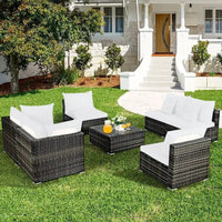 Outdoor Tropical Print Sofa Cushion Covers - Non-Slip Furniture Protectors, Replacement for Individual Seat Cushions