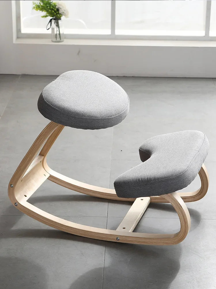 Corrective Kneeling Chair Posture Correction Learning Chair To Correct Sitting Posture Computer Chair Solid Wood Rocking