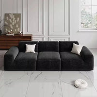 AAModern Vacuum Compression Living Room Lazy Sofa Light Luxury Furniture Corduroy Sponge Filling Multi-Person Sofa Customization