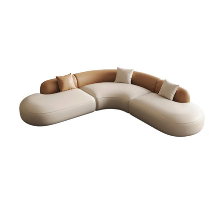 Hotel Curved Sofa Designer Leisure High Quality Hallway Aesthetics Modern Balcony Sofas Leisure Gaming Muebles Home Furniture