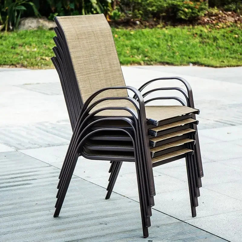 Outdoor, Leisure, Wrought Iron, Backrest Chair, Courtyard, Terrace, Chair, Stool, Living Room, Bedroom
