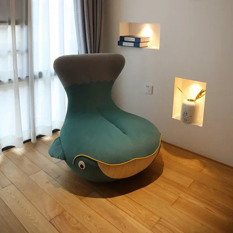 New Creative rotating single person Modern Cartoon Animal Design Living Room Lazy Sofa Chair A