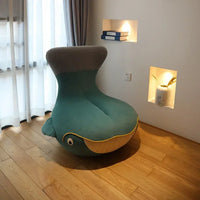New Creative rotating single person Modern Cartoon Animal Design Living Room Lazy Sofa Chair A
