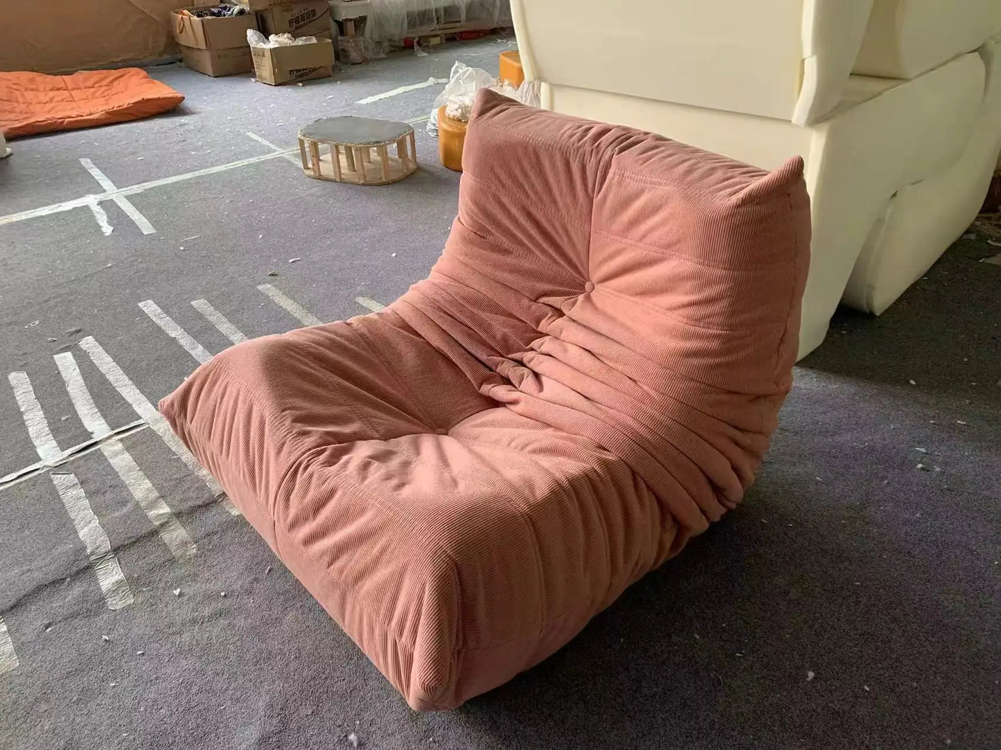Freehand space single togo caterpillar sofa designer Internet celebrity living room balcony original lazy leisure chair