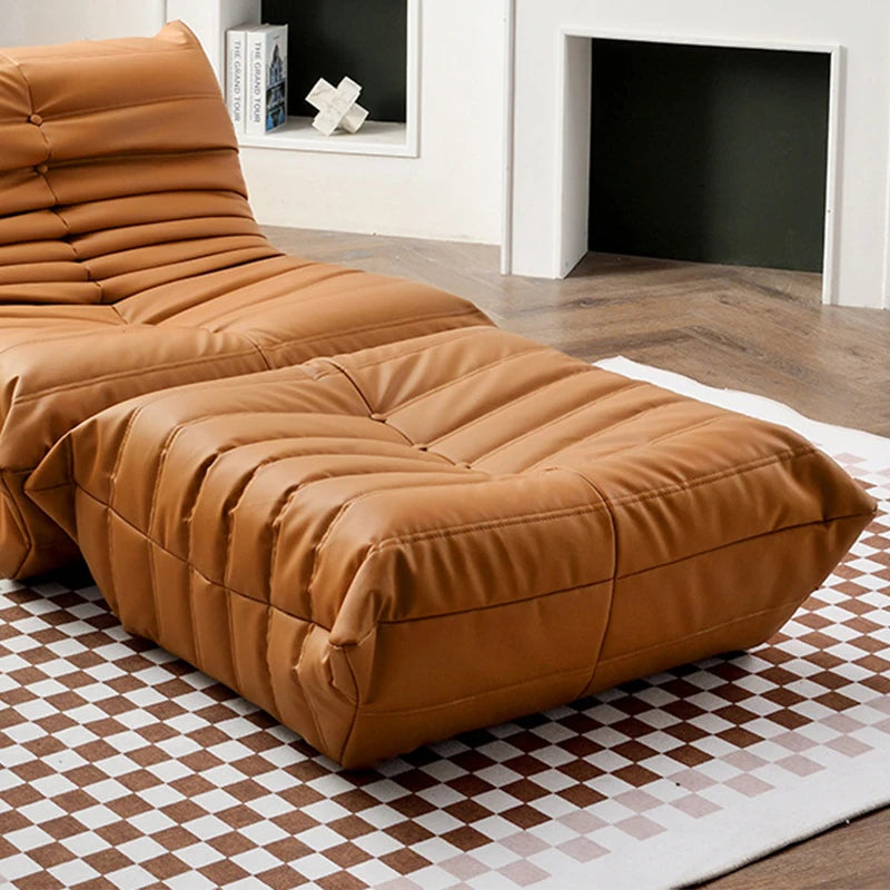 Sofa Stool Cat Scratch Leather Suede Chair