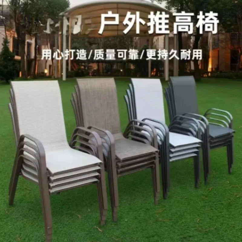 Outdoor, Leisure, Wrought Iron, Backrest Chair, Courtyard, Terrace, Chair, Stool, Living Room, Bedroom