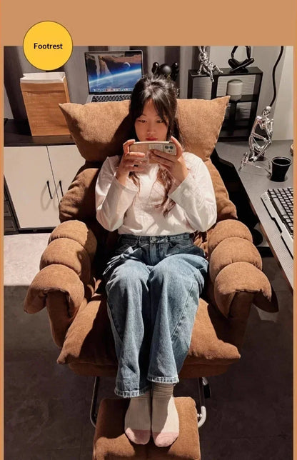 Comfortable Long-term Sofa Chair Gaming Chair Bedroom Desk Chair Ergonomic Chair Furniture Sillas Gamer Adjustable Backrest