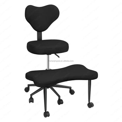 Modern comfortable cross-legged lazy chair squatting computer seat, suitable for long-term sitting in dormitories and offices