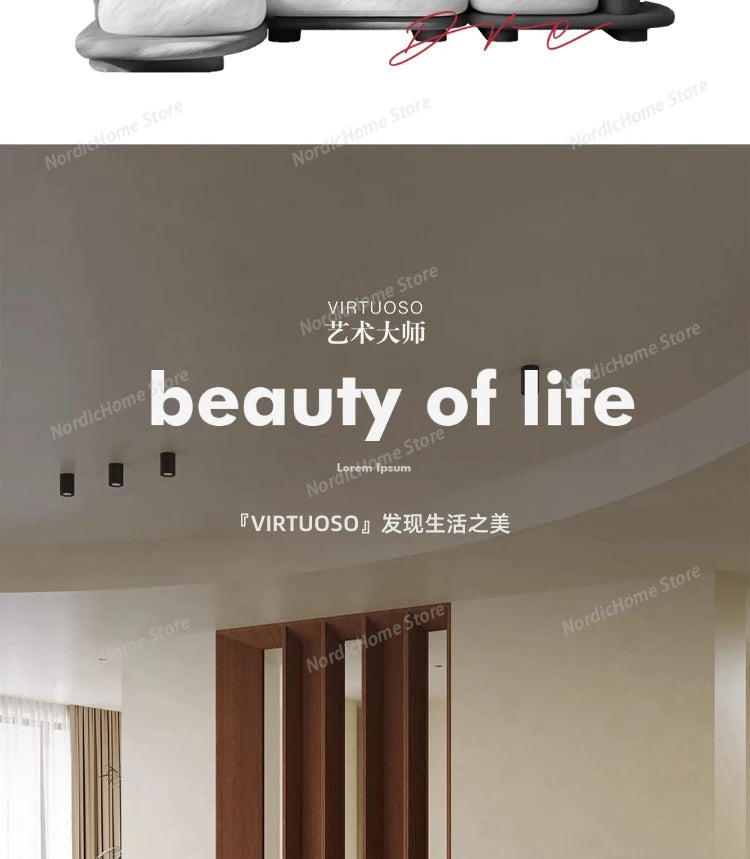 Light Luxury Italian Sofa Living Room Designer Unusual Adult High Quality Aesthetics Sofas Aesthetics Trendy Muebles Furniture