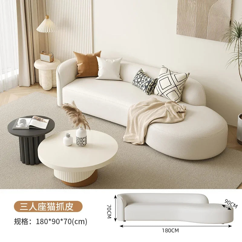 Vintage European Living Room Sofa New In Curved Designer High Quality Couch Plus Size Unusual Sofa Para Sala Bedroom Furniture