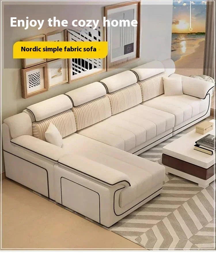 Wood Beige European Sofas Filler Armrest Design Nordic Recliner Lazy Sofas Salon Luxury Modern Divano 2 Posti Unique Furniture