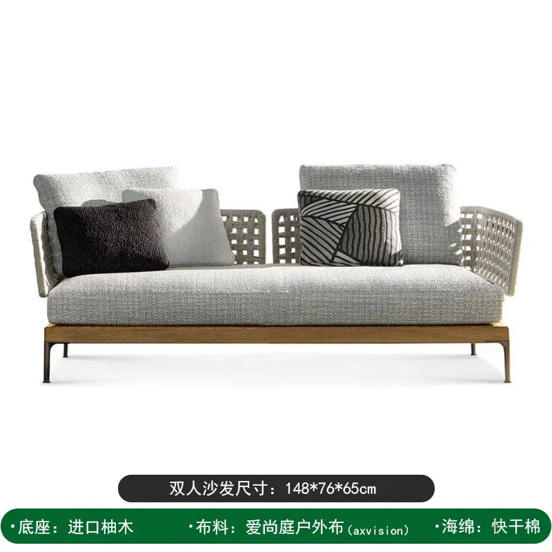 Minimalist Design Outdoor Sofas Personality Nordic Creative Garden Sofas Fashion Party Outdoor Furniture Gartenstuhl Lshysf