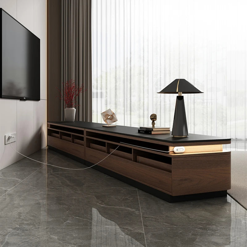 Storage Retro Design Tv Stand Coffee Table Lights Minimalist Floor Tv Stands Home Universal Mueble Para Televisor Furniture