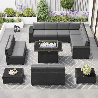 PatioLix 8 Piece Patio Furniture with 44