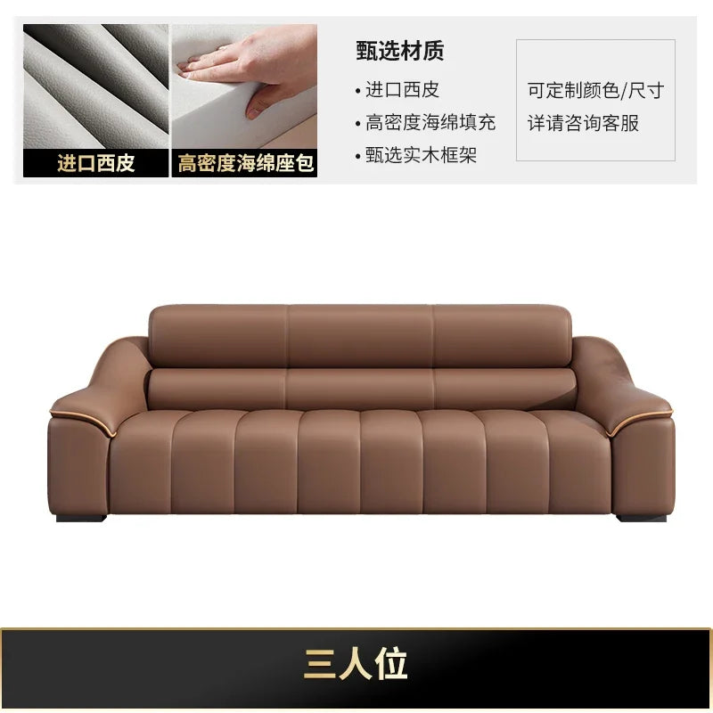 Designer Minimalist Recliner Sofas Designer Chaise Wooden Living Room Sofas Lounges Daybed Luxury Couch Furniture