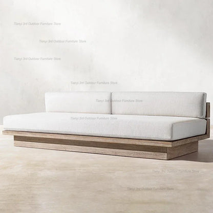 Japanese Style Waterproof and Sunscreen Garden Sofas Simplicity  Designer Modern Garden Sofas Art Outdoor Furniture Divano HBOS