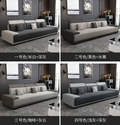 a55 Luxury Sectional Sofas Chaise Longue Bed Italian Modern Sofa Living Room Armchair Muebles Para El Hogar Home Furniture