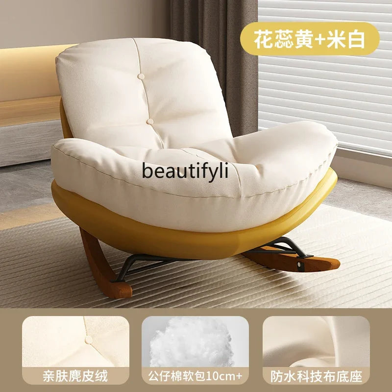 Living room recliner light luxury lazy sofa penguin chair modern simple home bedroom balcony leisure chair