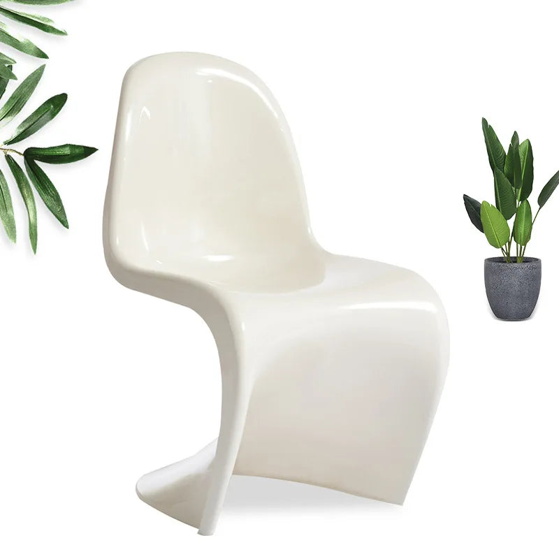 Nordic Modern Simple Creative Acrylic Plastic Dining Chair Red S Beauty Chair Crystal Transparent Pandong Chair Wow