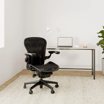 Ergonomic Office Chair with Lumbar Support, Adjustable Height and Tilt, Mesh Back for Comfort