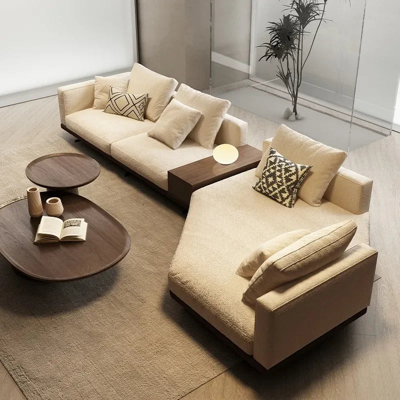 Reclining Wood Beige Sofas European Filler Design Luxury Floor Lazy Couch Salon Recliner Designer Couch Sofa Para Sala Furniture