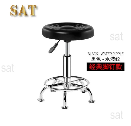 Beauty salon equipment, hairdressing furniture, adjustable hydraulic barber roller stool, beauty chair