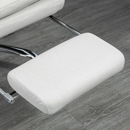 Microfibre Executive Massage Office Chair, Computer Desk Chair, Heated Reclining Chair with Footrest, Customized