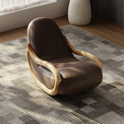 Relaxing Lounges Accent Chair Lazy Household Rocking Living Room Sofa Relax Armchairs Break Celebrity Creamy Balcony Furniture