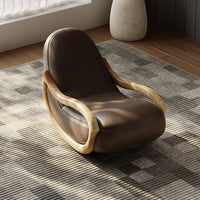 Relaxing Lounges Accent Chair Lazy Household Rocking Living Room Sofa Relax Armchairs Break Celebrity Creamy Balcony Furniture