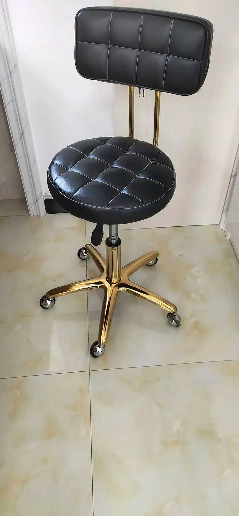 Salon Metal Modern Salon Rotating Office Creative Chairs Barber Luxury Chair Beauty Movable Backrest for Chair for Hair Salon