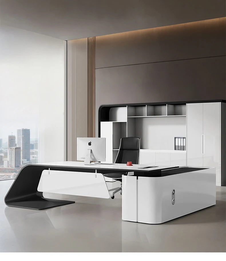 Adjustable Gaming Office Desk Organizers Storage Multifunctional Office Desk Lshaped Folding Escrivaninha Commercial Furniture