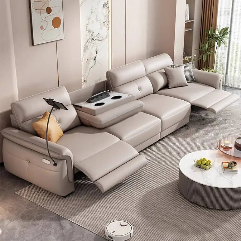 Minimalist Single Electric Sofas Gray European Smart Massage Living Room Sofas Modern Style Sofa Wohnzimmer Furniture For Home