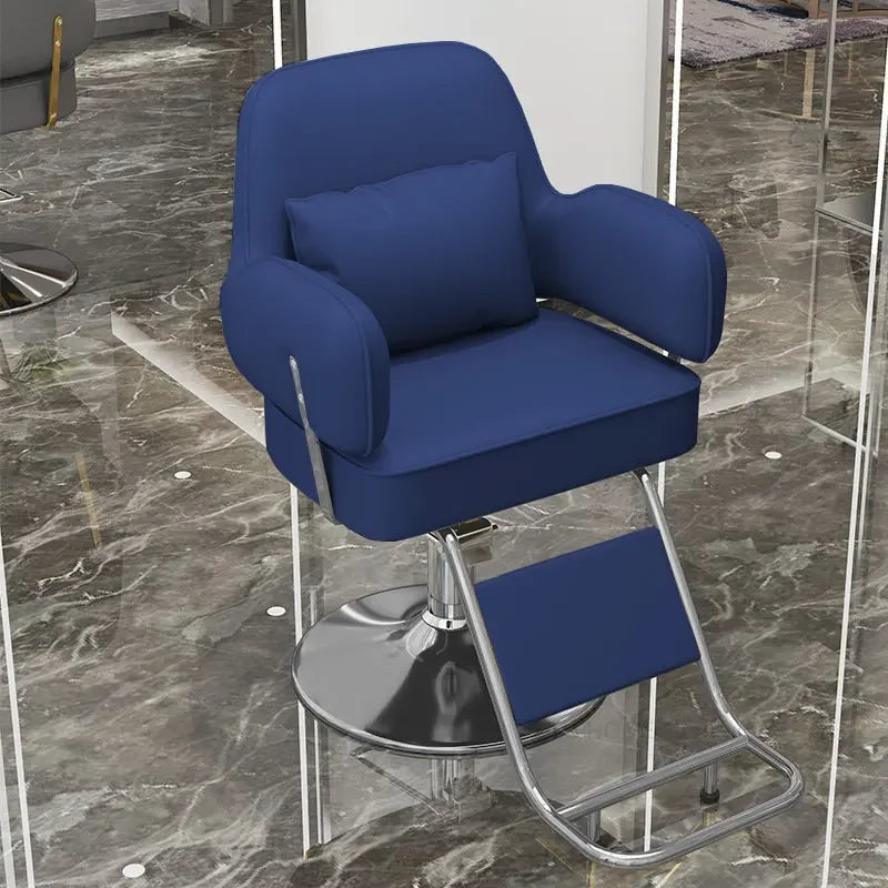 Light Luxury Barber Chairs Hair Salon Special Liftable Barber Chair European Simple Salon Furniture Hairdressing Salon Chairs Y