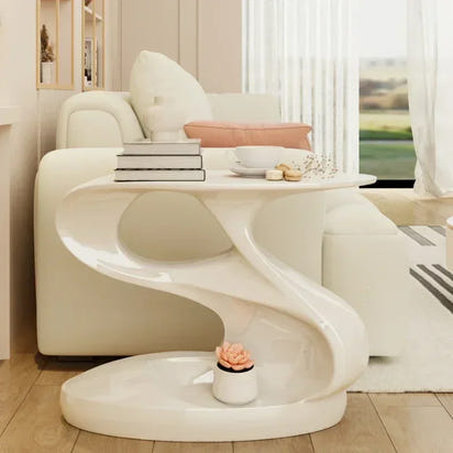 Clear Nordic Hardcover Coffee Tables Small Modern Design Floor White Coffee Table Living Room Mesa Auxiliar Furniture For Home