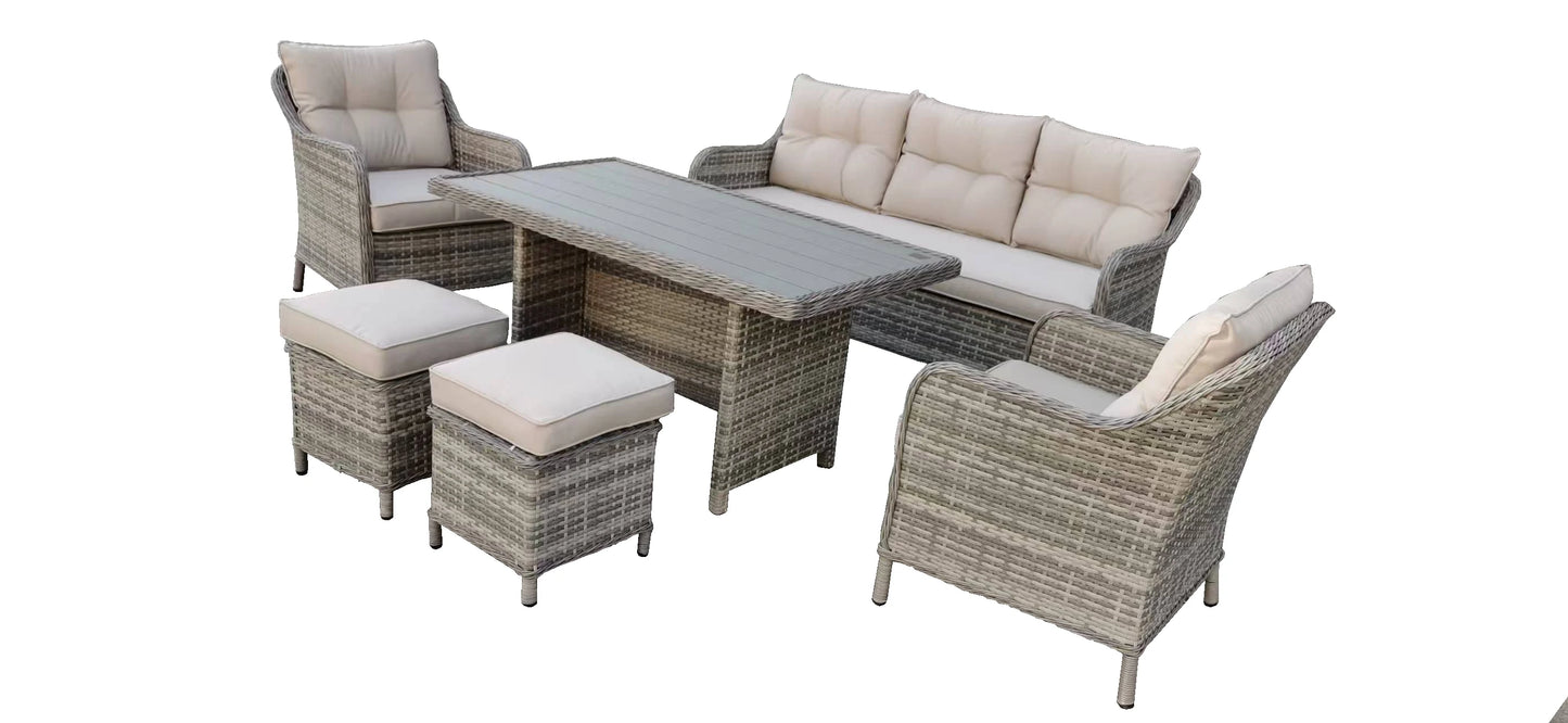 Modern Style Comfortable Outdoor Sofa Furniture Set Waterproof Patio Sofa Set