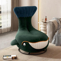 New network red rotating sofa chair animal whale lounge chair shark small apartment balcony lazy sofa