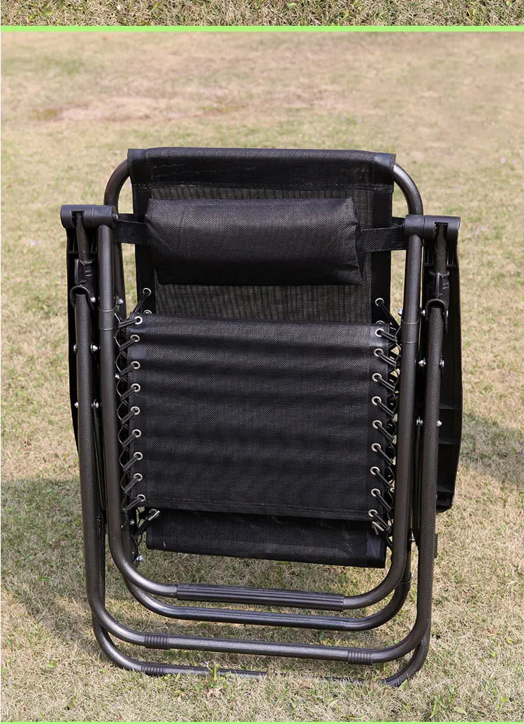 Adjustable Foldable Outdoor Indoor Leisure Reclining Relax Folding Beach Mesh Lounge Recliner zero Gravity Chair