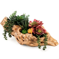 F19B Durable Resin Flower Pot Tree Root for Home and Office Landscape