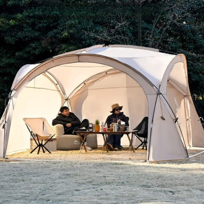 Beach Dome Sun Shelter Portable Folding Leisure Family Picnic Sunshade Camping Canopy Outdoor Windproof Camping Equipment